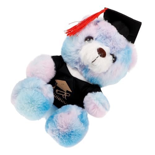 Abaodam Plüsch Bär Mit Doktorhut Flauschiges Kuscheltier Für Graduierung Süßes Abschlussfeier Für Und Familie Tischdekoration Und Geschenkidee von Abaodam
