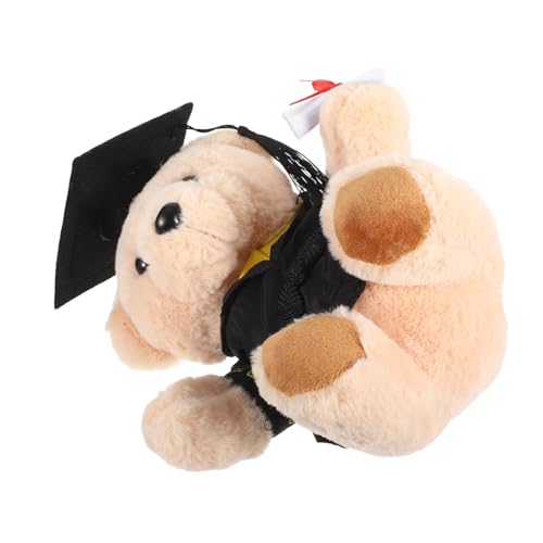 Abaodam Abschlussfeier Doktor Bär Abschluss Plüsch Puppe Andenken Furry Bären Doktorand Bär Doll Abschluss Zeremonie Puppe von Abaodam