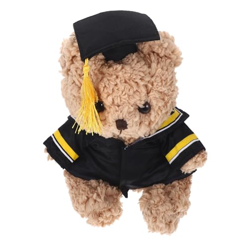 Abaodam Abschluss Plüschbär Mit Doktorhut Adorable Kuscheltier Für Graduierungen Dekorative Geschenkidee Für Absolventen Hochwertigem Plüsch Für Feierliche Anlässe von Abaodam