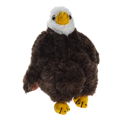 Abaodam Adler-Puppe Kuscheltier für Tierplüsch spielsachen Adler Stofftier Adlerspielzeug Plüschtier ausgestopfter Adler ausgestopfte Adlerpuppe von Abaodam