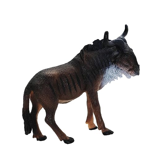 Abaodam Afrikanisches GNU-Modell Wild GNU-Figur GNU-Dekoration Für Tiere Figur Lebendige GNU-Dekoration Kognitives Modell Der Gnus Für Gnus- Aus Kunststoff PVC Abaodam Afrikanisches GNU-Modell Wild GNU-Figur GNU-Dekoration Für Tiere Figur Lebendige GNU-Dekoration Kognitives Modell Der Gnus Für Gnus- Aus Kunststoff PVC von Abaodam