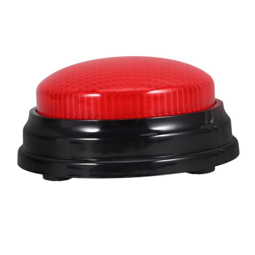 Abaodam Alarm Sound Button Blow Horn Buzzer Funny Beater Alert Button Game Games Silent Switches Prank Wire The Sound Game Trompete Fanfare Sound Effect Warning Red Plastic von Abaodam