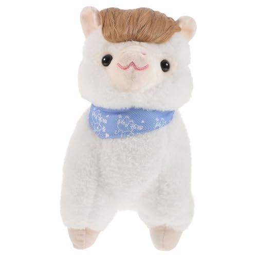 Abaodam Alpaka-Puppe Plüschspielzeug Frosch Plüsch Hängematte Kuscheltier süßes Kuscheltier Alpaka- Simulations-Alpaka- PP Baumwolle von Abaodam
