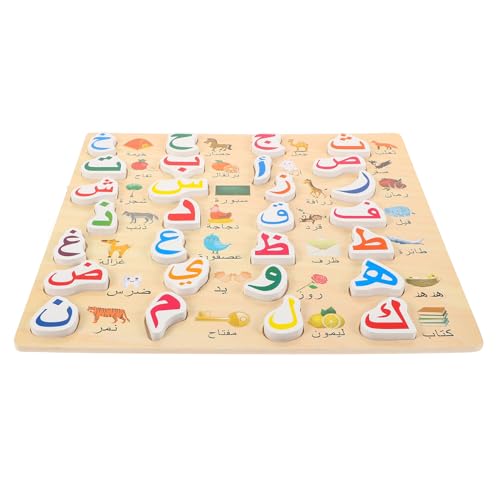 Abaodam Alphabet Puzzle Kleinkind Buchstaben Puzzle Puzzles Buchstaben Alphabet Handwerk Kleinkind Alphabet Objekte Holz von Abaodam