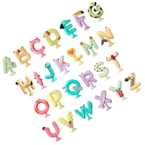 Abaodam Alphabet Saugnapf Set Für Tierische Buchstaben Lernspielzeuge Für Frühkindliche Bildung Und Spaß Der Badewanne Abaodam Alphabet Saugnapf Set Für Tierische Buchstaben Lernspielzeuge Für Frühkindliche Bildung Und Spaß Der Badewanne von Abaodam