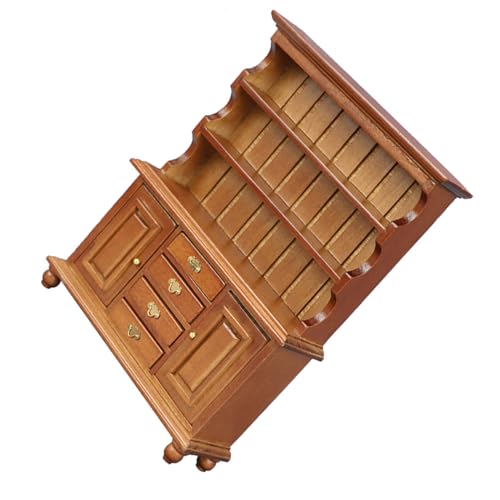 Abaodam 1:12 Miniatur-Schrank Im Japanischen Stil Modell Basteln Mini-Schrank Ornament für Puppenhaus- von Abaodam
