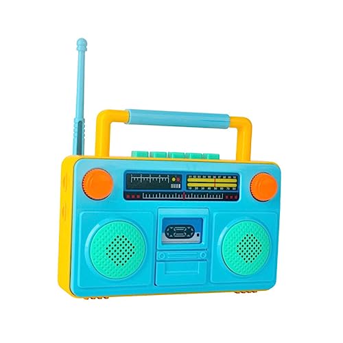 Abaodam Analoges Radio Spielzeugradios Pädagogisches Spielhaus Gefälschtes Radio Simulationsradio Kinderradio Kinderspielzeug Bauchmuskeln Blau Abaodam Analoges Radio Spielzeugradios Pädagogisches Spielhaus Gefälschtes Radio Simulationsradio Kinderradio Kinderspielzeug Bauchmuskeln Blau von Abaodam
