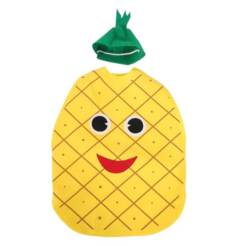 Abaodam Ananas-anzug Für Halloween Obstkostüm Für Jungen Und Mädchen Bequem Und Einfach Anzuziehen Für Kostümpartys Und Bühnenspaß Kreativ Abaodam Ananas-anzug Für Halloween Obstkostüm Für Jungen Und Mädchen Bequem Und Einfach Anzuziehen Für Kostümpartys Und Bühnenspaß Kreativ von Abaodam