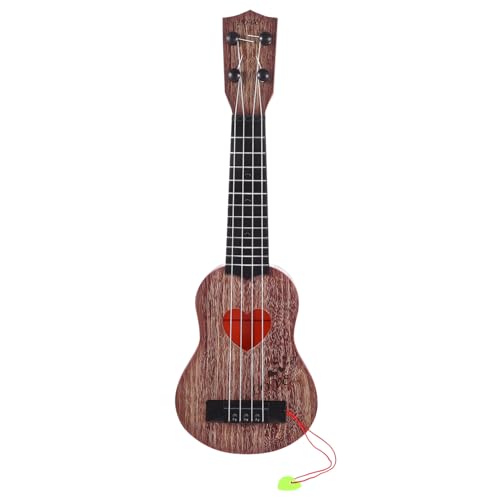 Abaodam Anfänger Ukulele aus Holz für Klassische Musikinstrument zur Musikalischen Frühförderung Fördert Kreativität und Motorik von Abaodam