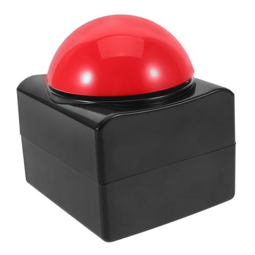 Abaodam Antwortender Ja Knopf eingeben Spiel Antwort Summer Nein Antwort Buzzer Spiele Antwort Summer Spiele Buzzer Antwort-Buzzer Aufnahmetaste Summer für Spielshow Buzzer-Spiel Plastik von Abaodam