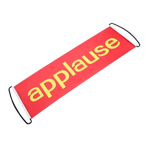 Abaodam Applaus Banner Für Kleine Theatershows Partyaufführungen Und Hochzeitsfeiern Automatisch Einziehbares Applauszeichen Verbessert Die Interaktion Und Spaß des Publikums Abaodam Applaus Banner Für Kleine Theatershows Partyaufführungen Und Hochzeitsfeiern Automatisch Einziehbares Applauszeichen Verbessert Die Interaktion Und Spaß des Publikums von Abaodam