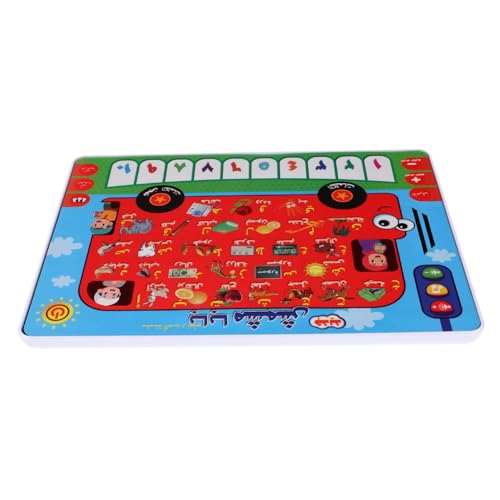 Abaodam Arabisch Lernspielzeug Lernmaschine mit Klickfunktion Tragbares Sicheres Lerntablet für Früherziehung Intelligentes Fingerlese Natürliche Sprachentwicklung von Abaodam