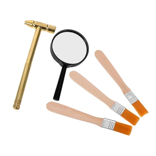 Abaodam Archäologie Entdeckungsset für Stem Wissenschaftsspielzeug mit Hammer Pinsel Meißel und Lupe Motorikförderndes Ausgrabungsset für Spielerisches Lernen und Soziale Interaktion Abaodam Archäologie Entdeckungsset für Stem Wissenschaftsspielzeug mit Hammer Pinsel Meißel und Lupe Motorikförderndes Ausgrabungsset für Spielerisches Lernen und Soziale Interaktion von Abaodam