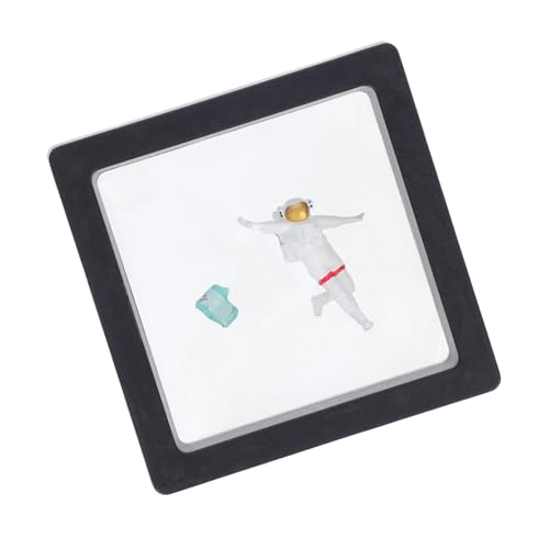 Abaodam Astronautenstatuen Aus Kunstharz Mit Weltraummotiven: Miniaturfiguren Im Maßstab 1:64 Zum Basteln – Astronautenfigur, Detaillierte Weltraum-partydekoration, Kinderzimmerdeko von Abaodam