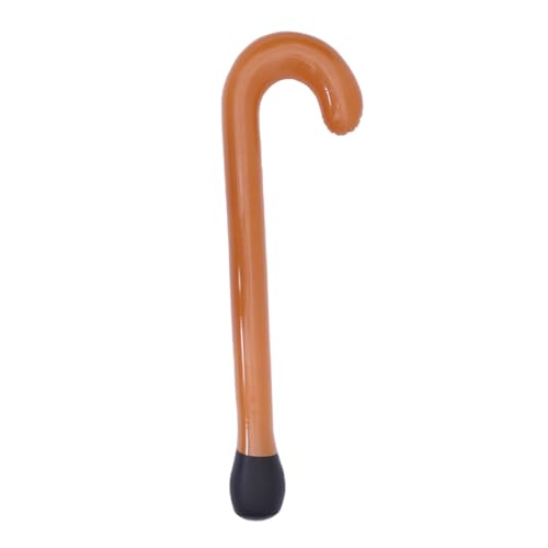 Abaodam Aufblasbarer Gehstock für Halloween Kostümparty Neuheit Sicheres Material Lustiges Cosplay Zubehör für Karneval und Verkleidungen für Freunde von Abaodam