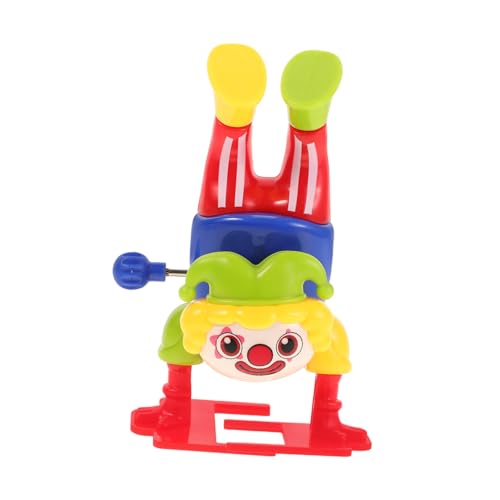 Abaodam Aufziehbares Clown Spielzeug für Kinder Sammler Clownpuppe Tanzende Clownfigur Partygeschenk für Halloween und Karneval Lernspielzeug für Feinmotorik Abaodam Aufziehbares Clown Spielzeug für Kinder Sammler Clownpuppe Tanzende Clownfigur Partygeschenk für Halloween und Karneval Lernspielzeug für Feinmotorik von Abaodam