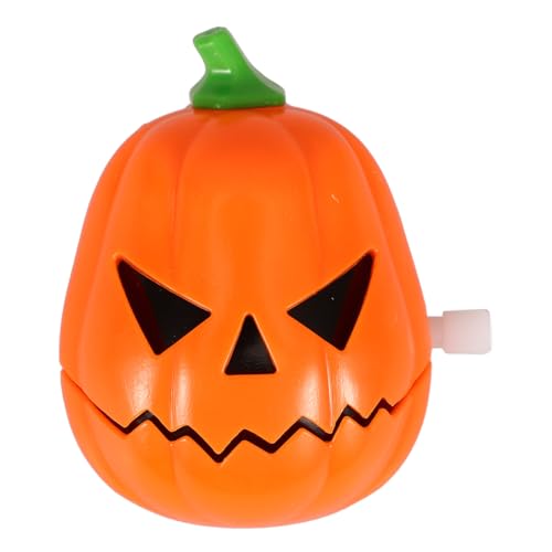 Abaodam Aufzieh Kürbis Gruseliges Halloween Deko Element Mechanisches mit Öffnendem Mund für Halloween Partys Einzigartiges für Erwachsene von Abaodam
