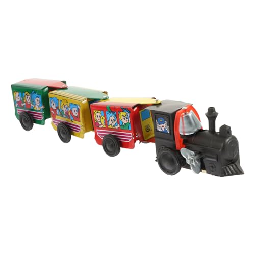 Abaodam Cartoon Zug Spielzeug für Kinder Kleiner Aufzieh Eisenbahn aus Sicher und Praktisch Lernspielzeug für Kleinkinder für Frühes Lernen und Dekoration Abaodam Cartoon Zug Spielzeug für Kinder Kleiner Aufzieh Eisenbahn aus Sicher und Praktisch Lernspielzeug für Kleinkinder für Frühes Lernen und Dekoration von Abaodam