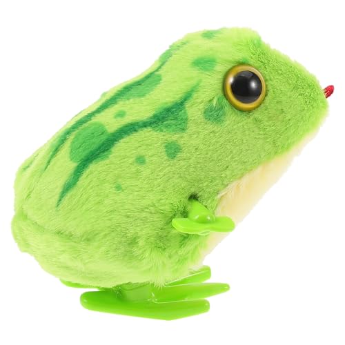 Abaodam Aufziehspielzeug Frosch Modell Hüpft Bewegliches Krabbeltier Junge Mädchen Jahre Motorik Bauchlage Lernspielzeug von Abaodam