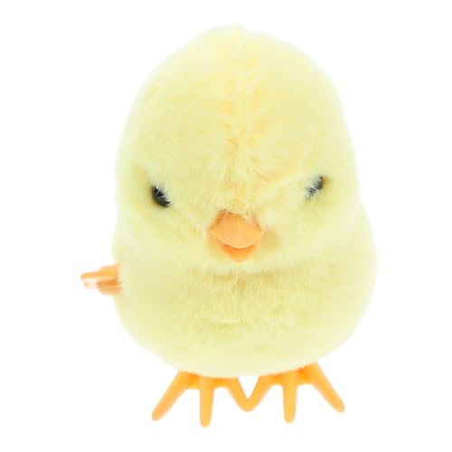 Abaodam Aufziehspielzeug Plüschhuhn für Ostern Lustiges Wind Up Tier für Perfektes Ostergeschenk und Party Mitgebsel Niedliches und Sicheres für Kleine Hände von Abaodam