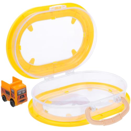 Abaodam Auto Aufbewahrungsbox Aufziehspielzeug mit Einzigartigem Design für Transparente Box für Spielzeugautos Leicht Transportierbar und Sicher Verschlossen Abaodam Auto Aufbewahrungsbox Aufziehspielzeug mit Einzigartigem Design für Transparente Box für Spielzeugautos Leicht Transportierbar und Sicher Verschlossen von Abaodam