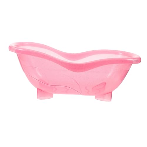 Abaodam Miniatur Badewanne Für Puppenhaus Realistische Deko Mit Hoher Detailtreue Robustes Plastik Als Spielzeug Und Fotodeko Für Miniaturräume von Abaodam