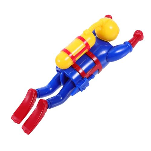 Abaodam Badespielzeug für Kleinkinder Niedlicher Taucher Aufziehbares Badewannenspielzeug für Sicheres und Spaßiges Planschen im Wasser für Badewanne und Pool von Abaodam