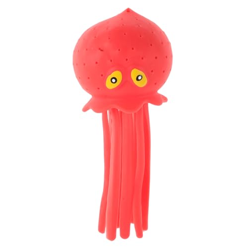 Abaodam Badetier Octopus Wasserspielzeug für Kleinkinder Druckspielzeug für Badewanne und Pool Farbenfrohes Duschspielzeug aus TPR für Unbeschwerten Badespaß von Abaodam