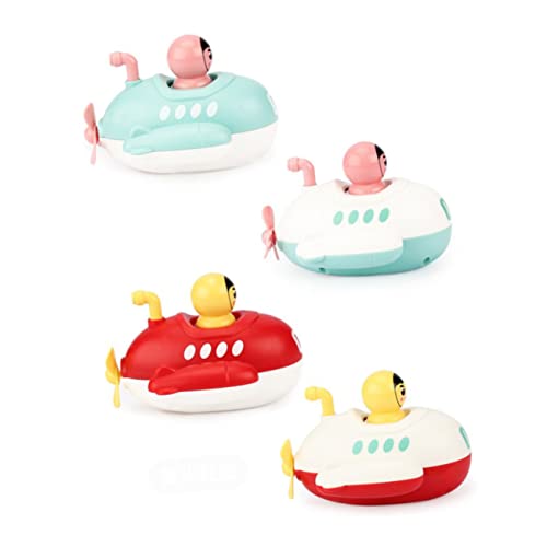 Abaodam Badewannen Spritzspielzeug Aufziehbares Boot für Kleinkinder Lustiges Wasserspielzeug für Badewanne Fördert Kreativität Beim Baden Abaodam Badewannen Spritzspielzeug Aufziehbares Boot für Kleinkinder Lustiges Wasserspielzeug für Badewanne Fördert Kreativität Beim Baden von Abaodam