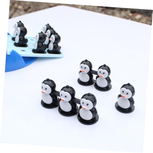 Abaodam Balance Pinguin Wippe aus Kunststoff Interaktives Eltern Junge Mädchen Gleichgewichtsspiel Puzzleaufgaben Kreativität und Balance Geeignet für Ab Jahren von Abaodam