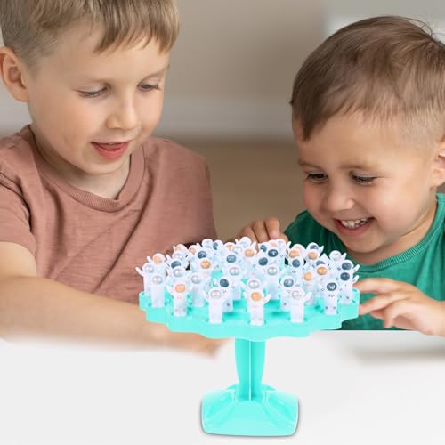 Abaodam Balance Spiel Astronauten Stapelspiel aus Robustem Feinmotorik Geduld und Vorstellungskraft Pädagogisch für Drinnen und Draußen Geeignet Zufällige Farbe Zufällige Farbe von Abaodam