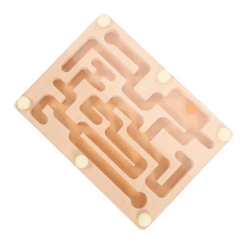 Abaodam Balanciertes Holzspielzeug für Lernspielzeug mit Maze Puzzle für Kleinkinder Fördert die Konzentration und Balancetraining Sicher und Langlebig Abaodam Balanciertes Holzspielzeug für Lernspielzeug mit Maze Puzzle für Kleinkinder Fördert die Konzentration und Balancetraining Sicher und Langlebig von Abaodam