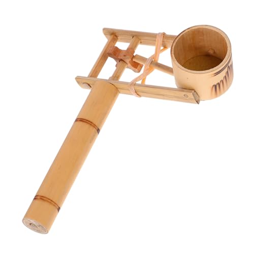 Abaodam Bambus Castanet mit Langem Griff Bildungsspielzeug für Handgefertigtes Percussion Instrument für Besondere Anlässe und Musikalische Früherziehung Abaodam Bambus Castanet mit Langem Griff Bildungsspielzeug für Handgefertigtes Percussion Instrument für Besondere Anlässe und Musikalische Früherziehung von Abaodam