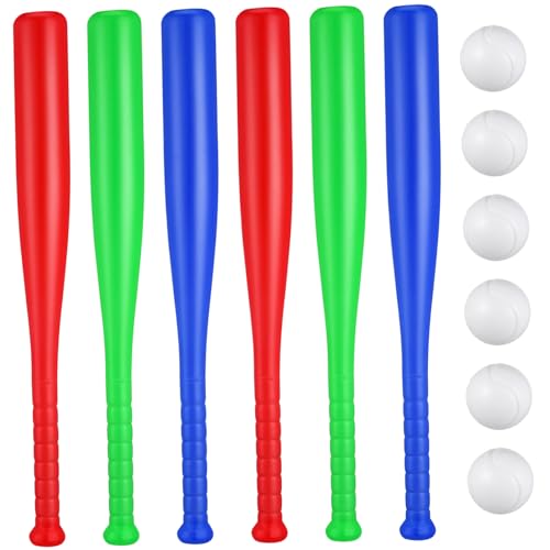 Abaodam Baseball Spielzeugset aus Hochwertigem Kunststoff Teiliges Outdoor Baseballschläger und Ball Set Fördert Motorik und Hand Auge Koordination für Jungen und Mädchen Zufällige Farbe Abaodam Baseball Spielzeugset aus Hochwertigem Kunststoff Teiliges Outdoor Baseballschläger und Ball Set Fördert Motorik und Hand Auge Koordination für Jungen und Mädchen Zufällige Farbe von Abaodam