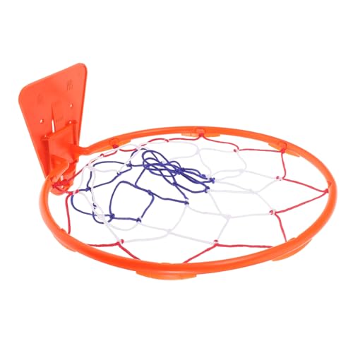 Abaodam Basketballkorb für Netz Korbball federnd Rand Deck Tür Basketball Rahmen Basketball für hängender Basketballrahmen Basketballfelge für Plastik von Abaodam