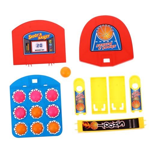 Abaodam Basketballspiel Buntes Desktop Sportspielzeug Interaktives Basketballspiel für Drinnen Lustiges Familienspiel für Weihnachtszeit von Abaodam