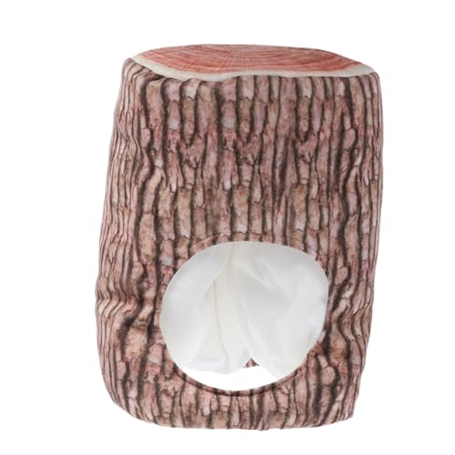 Abaodam Stumpf Hut Kostüm Plüsch Weihnachtsbaum Kopfteil Für Fotografie Performances Partys Kuscheliges Accessoire Für Halloween Und Weihnachtsfeiern von Abaodam