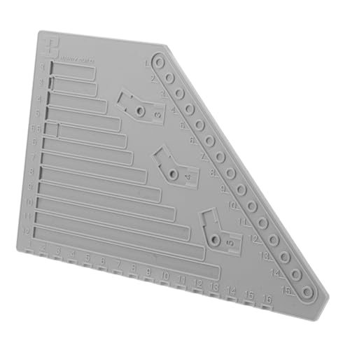 Abaodam Baustein-messlineal Bausteine-Teil Leichte Ziegellineale Bausteine messlineal Werkzeug Messen Herrscher Über Technologische Bausteine Lineale Aus Kunststoff Plastik Grey Abaodam Baustein-messlineal Bausteine-Teil Leichte Ziegellineale Bausteine messlineal Werkzeug Messen Herrscher Über Technologische Bausteine Lineale Aus Kunststoff Plastik Grey von Abaodam