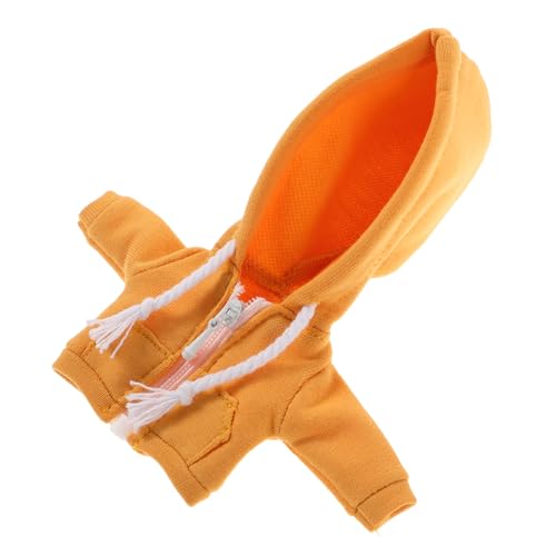 Abaodam Miniatur Hoodie Für Puppen Niedliches -Outfit Für Bjd-Puppen Kreative Verkleidungsmöglichkeiten Und Zubehör Für Puppenliebhaber Gelb Abaodam Miniatur Hoodie Für Puppen Niedliches -Outfit Für Bjd-Puppen Kreative Verkleidungsmöglichkeiten Und Zubehör Für Puppenliebhaber Gelb von Abaodam