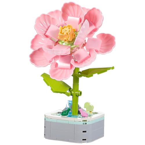 Abaodam Blumen Bausatz Set für Erwachsene Kreative Bausteine für Pflanzprojekte aus Hochwertigem Kunststoff Sicher und Langlebig für Spiel und Dekoration Abaodam Blumen Bausatz Set für Erwachsene Kreative Bausteine für Pflanzprojekte aus Hochwertigem Kunststoff Sicher und Langlebig für Spiel und Dekoration von Abaodam