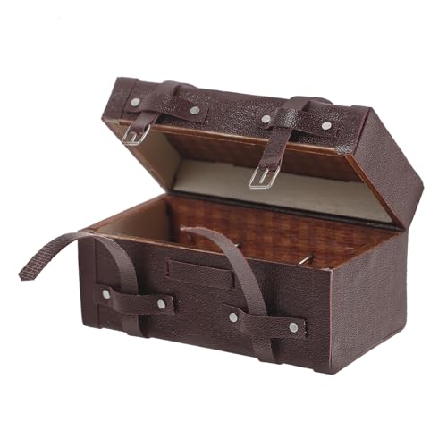Abaodam Box Kunstleder Holzbox Ornamente Puppe Mini Mini Koffer Schmücken Gepäckkoffer Für Spielhaus Mini Zubehör Mini Gepäckkoffer Abaodam Box Kunstleder Holzbox Ornamente Puppe Mini Mini Koffer Schmücken Gepäckkoffer Für Spielhaus Mini Zubehör Mini Gepäckkoffer von Abaodam
