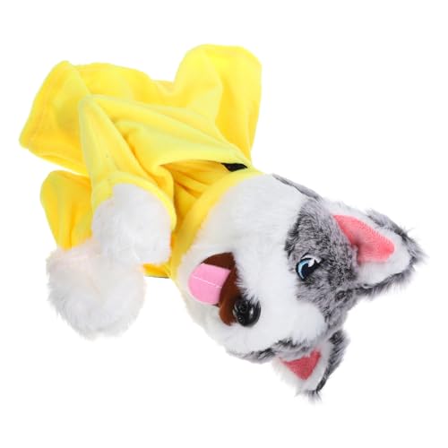 Abaodam Handpuppenspielzeug Mit Hund Lustige Boxhandpuppe Puppenspielzeug Für Jungen Und Mädchen Pp-Baumwolle Wiederverwendbar Und Waschbar von Abaodam