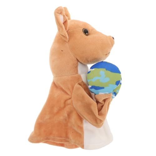 Abaodam Boxkänguru interaktives lustiges Puppenhaus Plüschtier Kangaroo Känguru- Tierpuppen Handpuppen Stoff Khaki Abaodam Boxkänguru interaktives lustiges Puppenhaus Plüschtier Kangaroo Känguru- Tierpuppen Handpuppen Stoff Khaki von Abaodam
