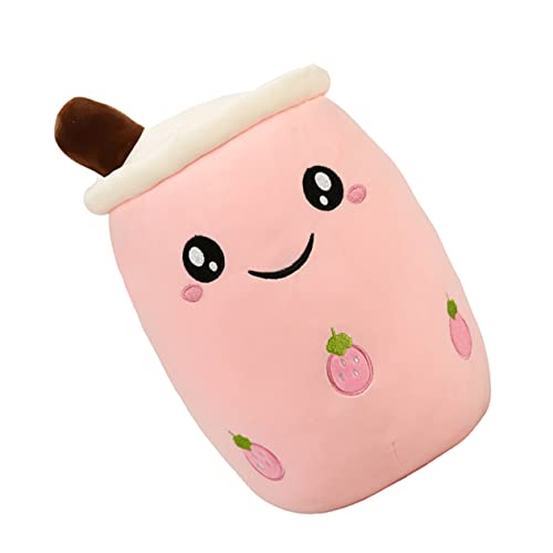 Abaodam Bubble Tea Kissen Plüschspielzeug für zur Dekoration Hintergrundprop für Heim und Büro Baumwollmaterial für Babyspielzeug von Abaodam