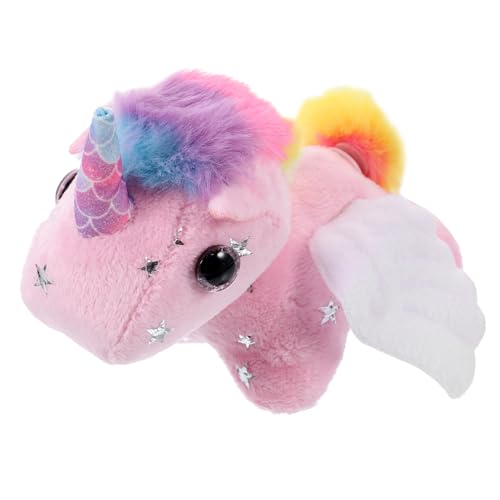 Abaodam Bunter Einhorn-puppenanhänger Schwanzwedelnde Puppe Ziehen Schwanzwedelndes Einhorn Puppe in Einhornform Cartoon-Einhorn-anhänger Tier-schlüsselanhänger- Plüsch Rosa Abaodam Bunter Einhorn-puppenanhänger Schwanzwedelnde Puppe Ziehen Schwanzwedelndes Einhorn Puppe in Einhornform Cartoon-Einhorn-anhänger Tier-schlüsselanhänger- Plüsch Rosa von Abaodam