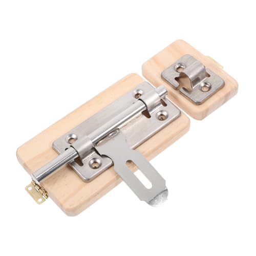 Abaodam Türriegel Aus Holz Schlossriegel Busy Board-zubehör Für Busy Board-Spielzeug Sensorisches Spielzeug Für Jungen Und Mädchen Abaodam Türriegel Aus Holz Schlossriegel Busy Board-zubehör Für Busy Board-Spielzeug Sensorisches Spielzeug Für Jungen Und Mädchen von Abaodam