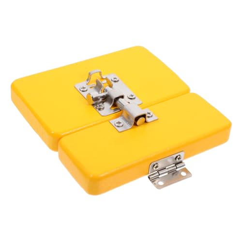 Abaodam Kognitives Spielzeug Busy Board Türriegelteil Sensorisches Holzspielzeug Für Jungen Und Mädchen Abaodam Kognitives Spielzeug Busy Board Türriegelteil Sensorisches Holzspielzeug Für Jungen Und Mädchen von Abaodam