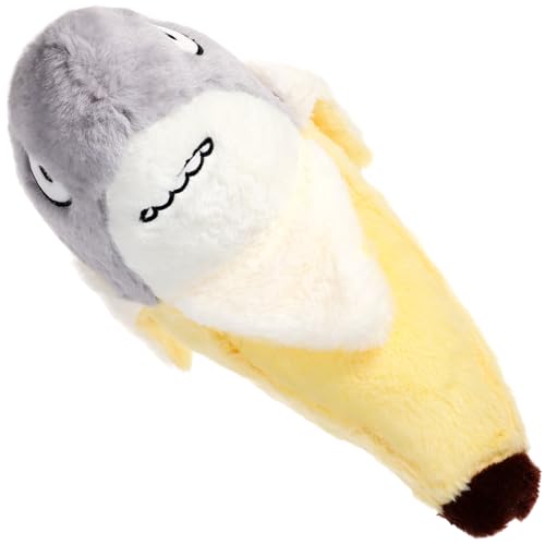 Abaodam Cartoon-Plüschhai Decorations for Living Room fotozubehör tischdeko esstisch Schlafzimmer Accessoire Shark plushies Plüschhai-Modellierpuppe Hai- Hai-Kissen PP Baumwolle von Abaodam