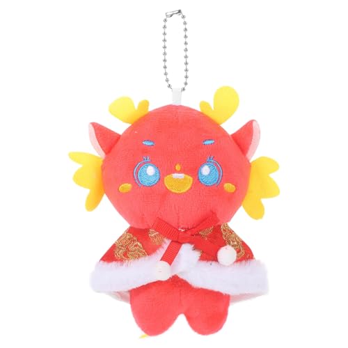 Abaodam Charmanter Drachen-glücksanhänger Schlüsselanhänger Taschenornament Schlüsselring Einzigartiges Design Stilvolles Accessoire von Abaodam