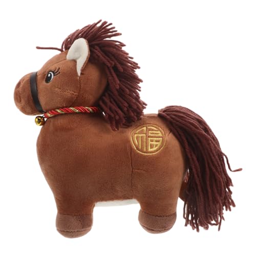 Abaodam Chinesisches Neujahr Pferde Plüschfigur Glücksbringer Stofftier Chinesisches Tierkreiszeichen Pferd Deko Frühlingsfest Souvenir für Zuhause Büro Abaodam Chinesisches Neujahr Pferde Plüschfigur Glücksbringer Stofftier Chinesisches Tierkreiszeichen Pferd Deko Frühlingsfest Souvenir für Zuhause Büro von Abaodam